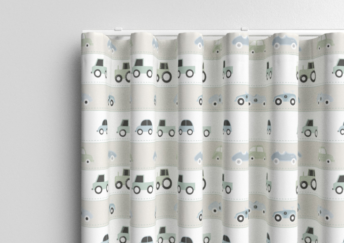 Brum Brum, Roadtrip - Made to Measure Curtains - Image 13